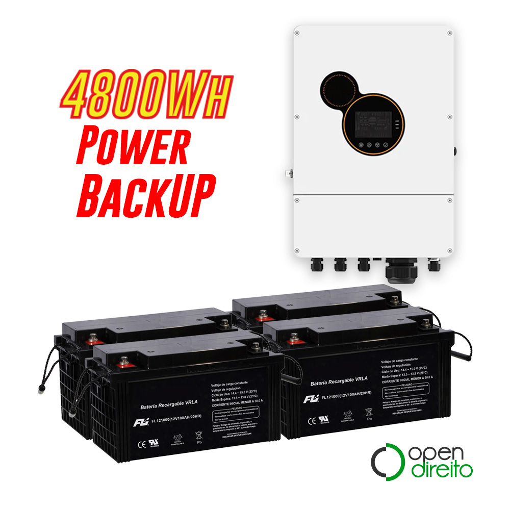 4800Wh Power Backup